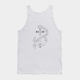 Vintage Anchor Tank Top